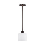 Canfield One Light Mini Pendant 5.5 Inch by 6.38 Inch by Generation - 6128801