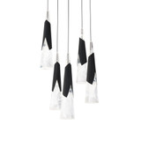 Kilt 38.7W 5 LED Light Large Pendant by Modern Forms - PD-44405R