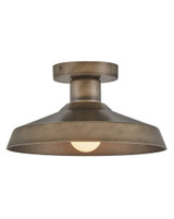 Forge 1 Light 2.42 Inch Wide Outdoor Flush Mount by Hinkley - 12072