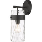 Fontaine 1 Light Wall Sconce 14 Inch Tall by Z Lite - 3035-1SS