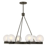 Darien 6 Light Chandelier 25 Inch Tall and 32 Inch Wide by Savoy House - 1-1014-6