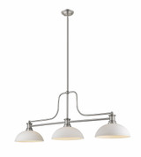 Melange 3 Light Chandelier 21 x 13.25 Inches Wide by Z-Lite - 725-3BN