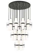 Cayden 27 Light Chandelier In Modern Style 16.75 x 36 Inches Wide by Z-Lite - 1946P-27R