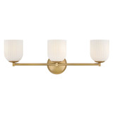Ava 5W 3 LED Bath Vanity 8 Inch Tall and 24 Inch Wide by Hinkley - 57473