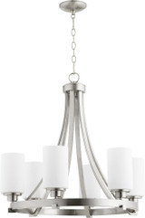 Lancaster 6 Light Medium Chandelier by Quorum - 6207-6