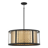 Grado 6 Light Medium Chandelier by Eurofase - 39416