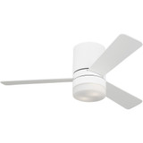 Era 3 Blade Hugger Ceiling Fan with Light Kit 44 Inches Wide by Generation - 3ERHR44