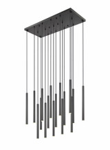 Forest 85W 17LED Linear Chandelier 23.75 Inch Tall X 18 Inch Wide By Z-Lite - 919MP24-17L