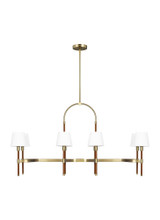 Katie 8 Light Small Linear Chandelier by Visual Comfort Studio - LC1028