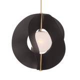 Gloria 1 Light Pendant 24.5 Inch Tall and 24 Inch Wide by Minka Lavery - 3951