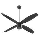 Samaran 4 Blade Ceiling Fan 14 Inches Tall and 60 Inches Wide by Oxygen - 3-116