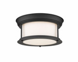 Sonna 2 Light 11 Inch Wide Steel Flush Mount by Z-Lite - 2011F10