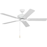 Linden 5 Blade Ceiling Fan 13.3 Inch Tall and 52 Inch Wide by Generation - 5LD5213