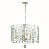 Layla 6 Light Medium Chandelier by Crystorama - 546