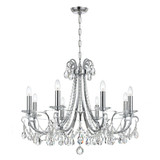 Othello 8 Light Large Chandelier by Crystorama 6828 - 6828