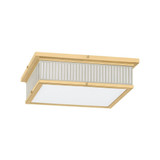 Ashdown 25W 1 LED Flush Mount 4 Inch Tall and 14 Inch Wide by Hudson Valley - MDS1900