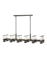 Reeve 12 Light Oversized Linear Chandelier by Hinkley - 38108