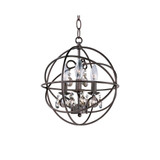 Orbit 3 Light Mini Chandelier by Maxim - 25140
