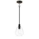Babylon 1 Light Small Pendant 10.5 Inch Tall by Maxim - 11112
