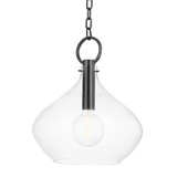 Lina 1 Light Large Pendant by Hudson Valley - BKO253