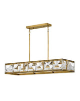 Jolie LED Light Oversized Linear Chandelier by Fredrick Ramond - FR30106