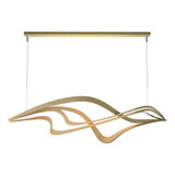 Crossing Waves 1 LED Light Mini Small Pendant by Hubbardton Forge - 139905HF