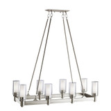 Circolo 8 Light Small Island Chandelier by Kichler - 2943