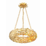 Broche 6 Light Small Chandelier by Crystorama - 535