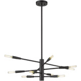 Ascension 10 Light Chandelier 10.5 x 23.25 Inches Wide by Z-Lite - 737-10