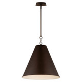 Veritas 1 Light Large Pendant by Maxim - 15164