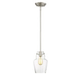 Vintage 1 Light Mini Pendant by Savoy House - 7-4134-1