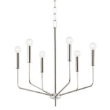 Bailey 6 Light Medium Chandelier by Mitzi H516806-PN - H516806