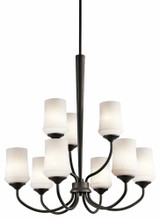Aubrey 9 Light Large 2 Tier Chandelier by Kichler - 43666