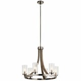 Grand Bank 6 Light Medium Chandelier by Kichler - 43193