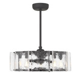 Genry 40W 5 LED Fandelier In Coastal Style 27 Inches Wide by Savoy House - 27-FD-8201