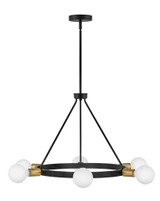 Orla 6 LED Light Medium Chandelier by Lark - 83616