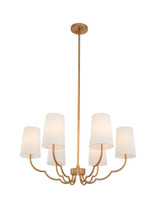 Sophia 6 Light Large Chandelier by Kalco - 514372