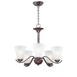 Vital 5 Light Medium Chandelier by Maxim - 12075