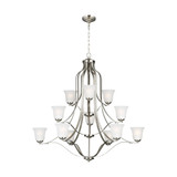 Emmons 12 Light Oversized Chandelier by Generation Lighting - 3139012