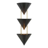 Versus 3 Light Wall Sconce 28.13 Inch Tall and 10 Inch Wide by Alora - WS341328