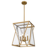 Clovis 15W 4 LED Pendant 18.75 Inch Tall and 14 Inch Wide by Quoizel - CLO1814