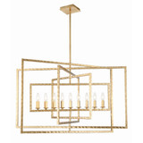 Capri 9 Light Oversized Chandelier by Crystorama - 337