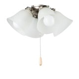 Basic Max 36W 4 LED Ceiling Fan Light Kit 15 Inches wide by Maxim  - FKT210FT