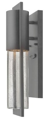 Shelter 1 Light Extra Small Outdoor Wall Lantern by Hinkley - 1326