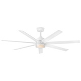 Current - 7 Blade Ceiling Fan with Light Kit-15.75 Inch Tall and 56 Inch Wide - 910656F