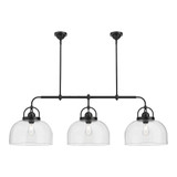 Lancaster 3 Light Medium Linear Pendant 17.75 Inch Tall by Alora - LP461155
