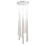 Cascade 9 LED Light Small Round Chandelier by Modern Forms PD-41709R - PD-41709R