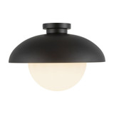 Rubio 1 Light 16 Inch Wide Flush Mount by Alora - FM522016