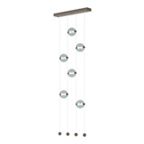 Abacus 18W 6 LED Pendant 22.3 Inch Length by Hubbardton Forge - 139055-standard
