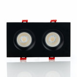 Midway 24W 1 LED 3.5 Inch Rectangular Double Gimbal (Set of 4) by Eurofase  - 45381-4